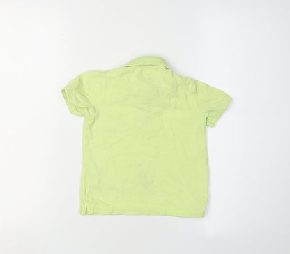 Mantaray Boys Green Polo Shirt, 2-3 Years, Cotton, Casual