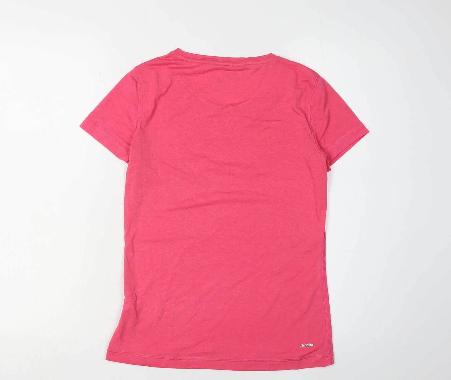 Adidas Women's Pink T-Shirt S Regular Fit