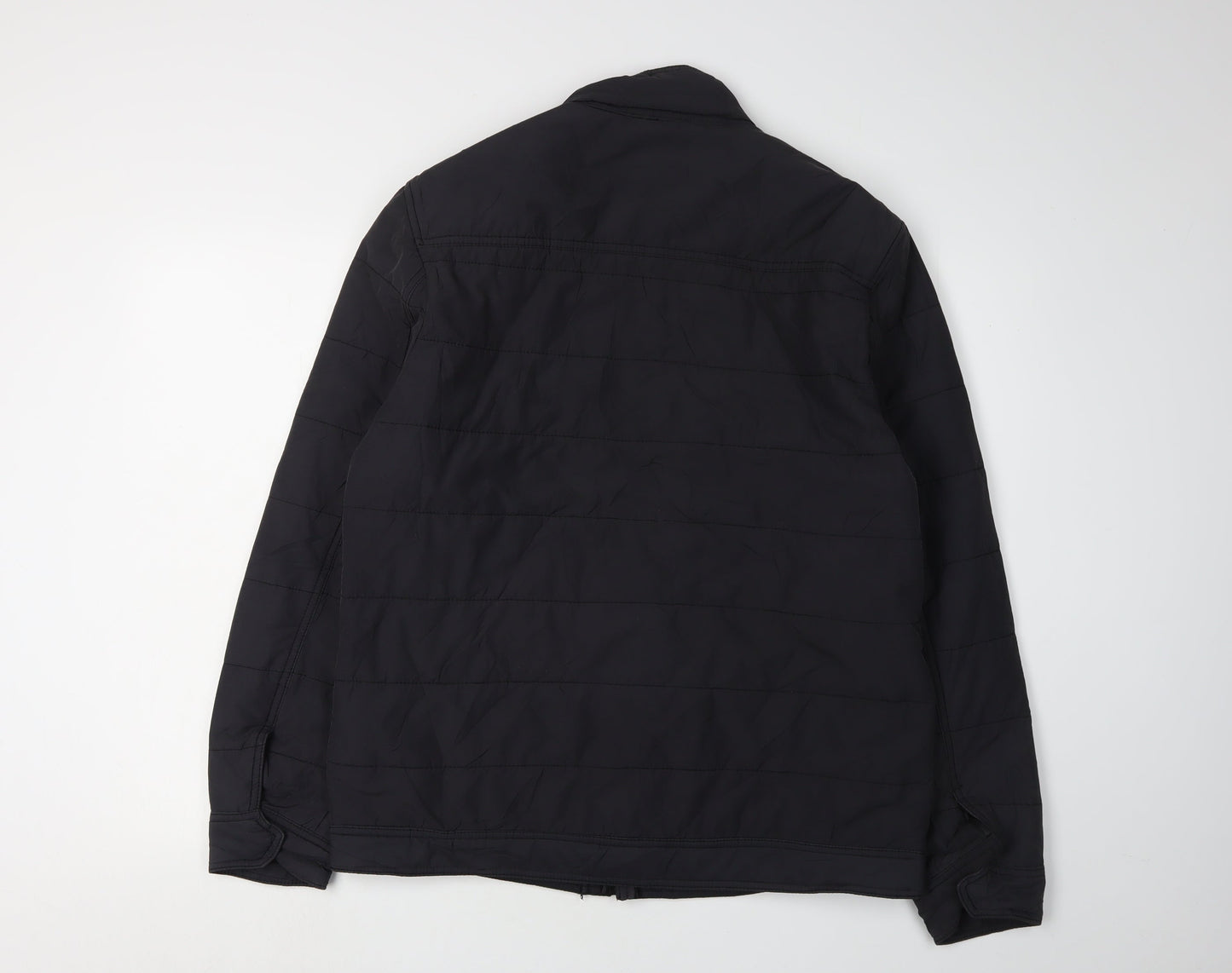 Mens UK Size M Debenhams Black Military Jacket