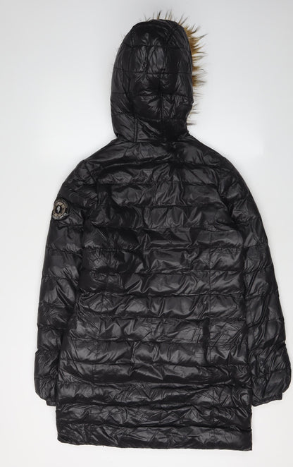 AX Paris Women's Black Puffer Jacket Size 12