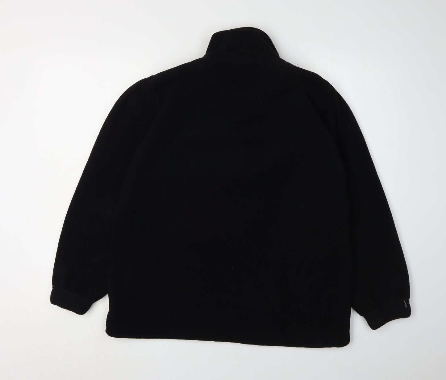 Uneek Black XS Pullover Fleece Sweatshirt Unisex