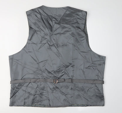 Suit Yourself Grey Men's Waistcoat in Size 40