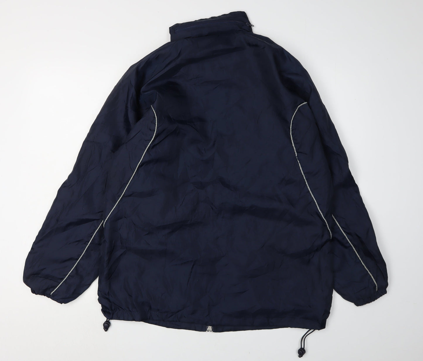 Mens UK Size S Legea Blue Windbreaker Coat