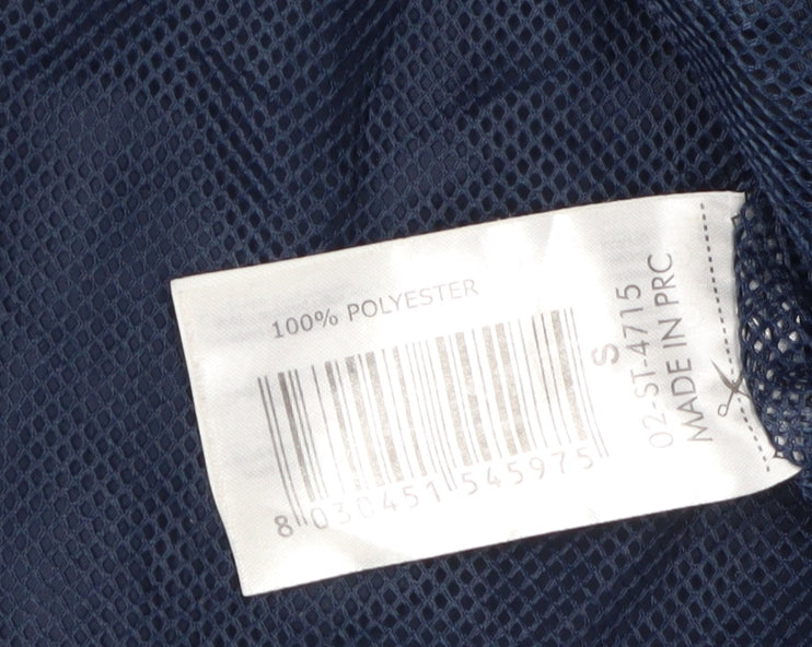 Mens UK Size S Legea Blue Windbreaker Coat