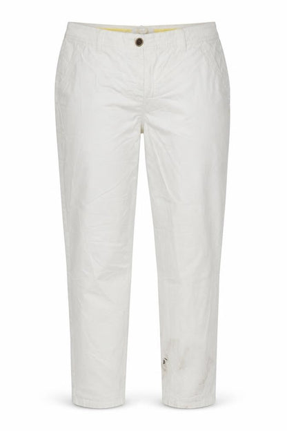 Womens UK Size 14 BHS Regular Fit Tapered White Jeans