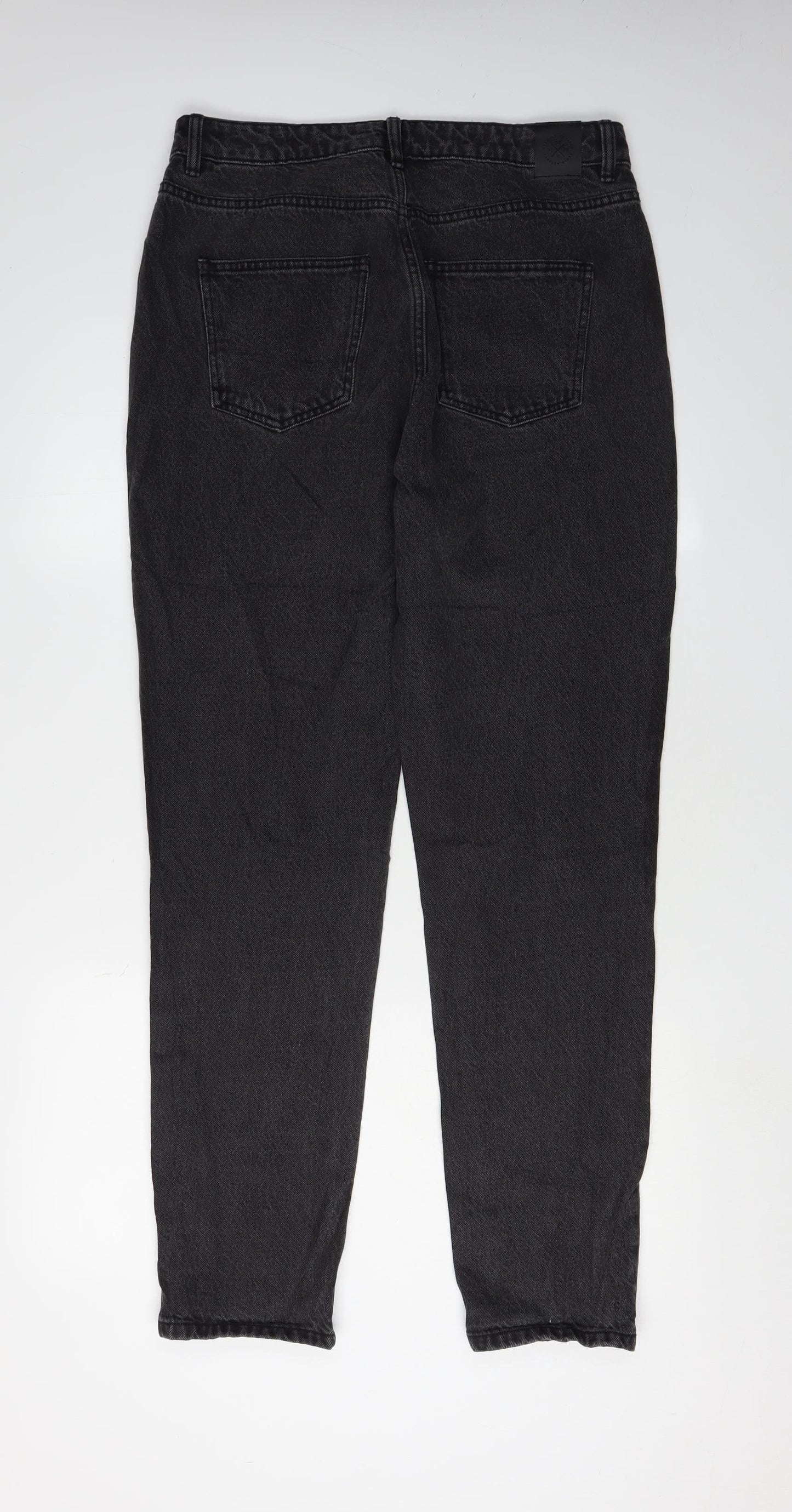 Womens UK Size L VERO MODA Relaxed Fit Relaxed Black Jeans