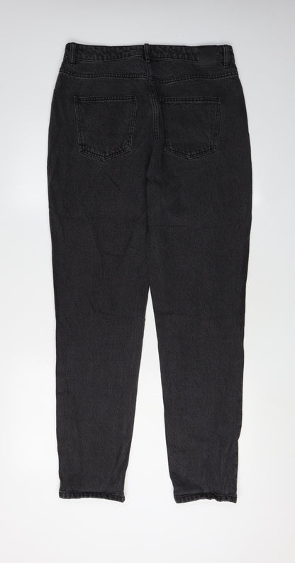 Womens UK Size L VERO MODA Relaxed Fit Relaxed Black Jeans