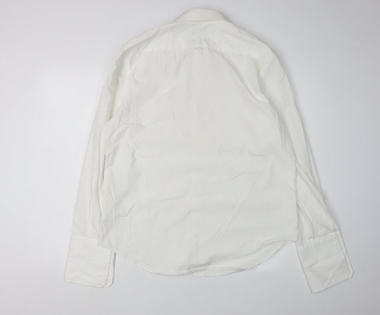 Mens UK Collar Size 42 Debenhams Smart White  Dress Shirt