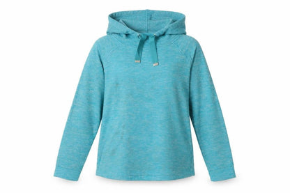 Womens UK Size 10 Regatta Blue Pullover Hoodie