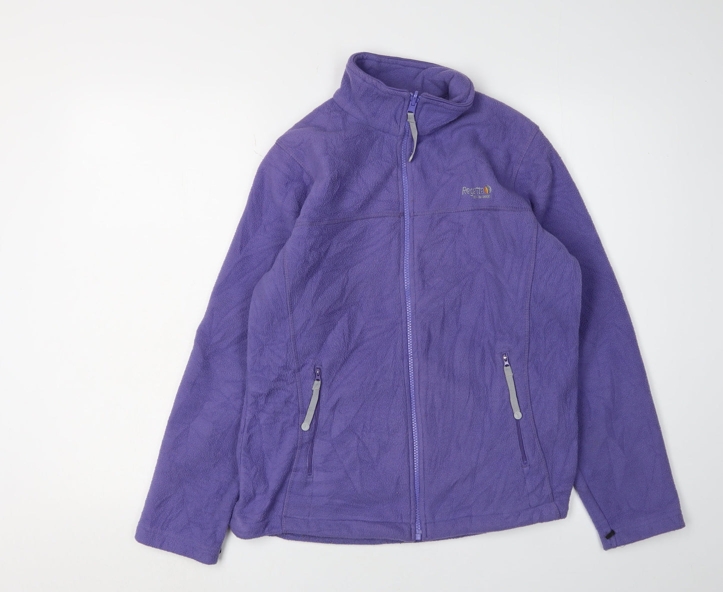 Womens UK Size S Regatta Purple Fleece