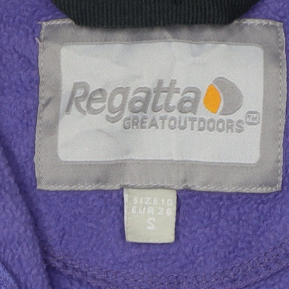 Womens UK Size S Regatta Purple Fleece