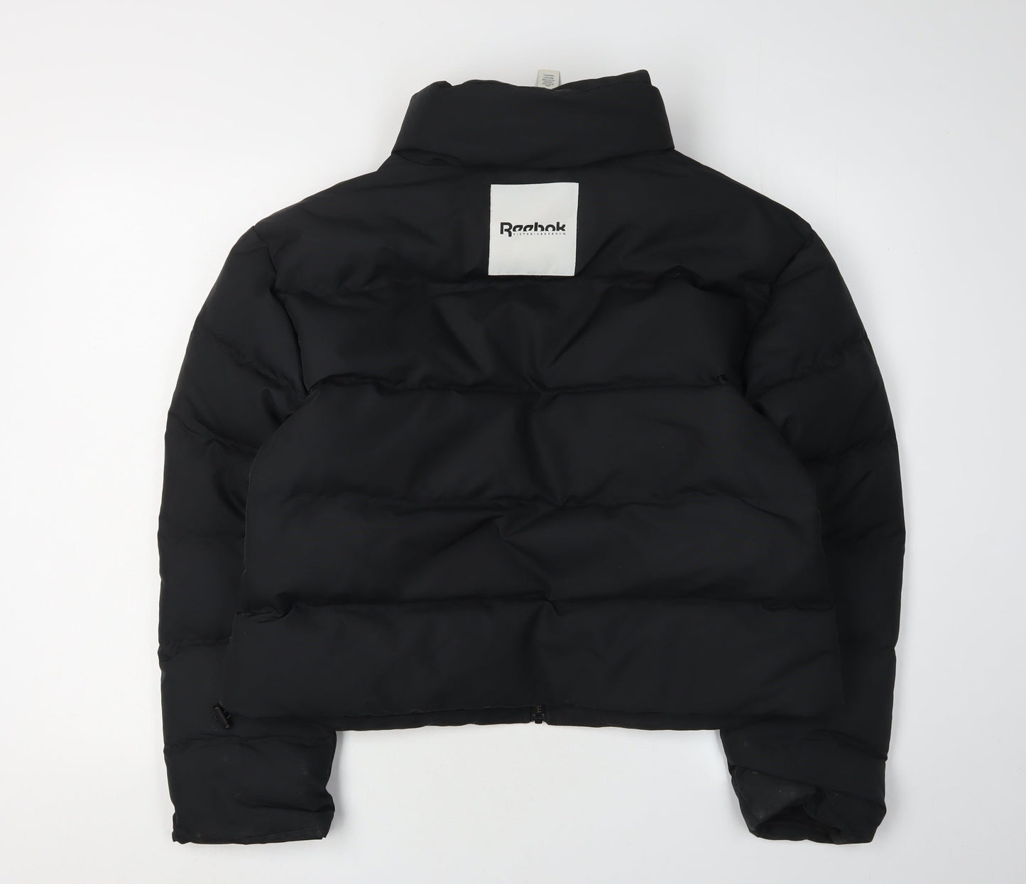 Womens UK Size 8 Reebok Black Puffer Jacket