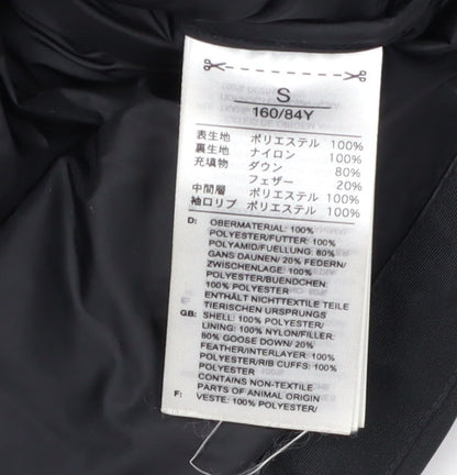 Womens UK Size 8 Reebok Black Puffer Jacket