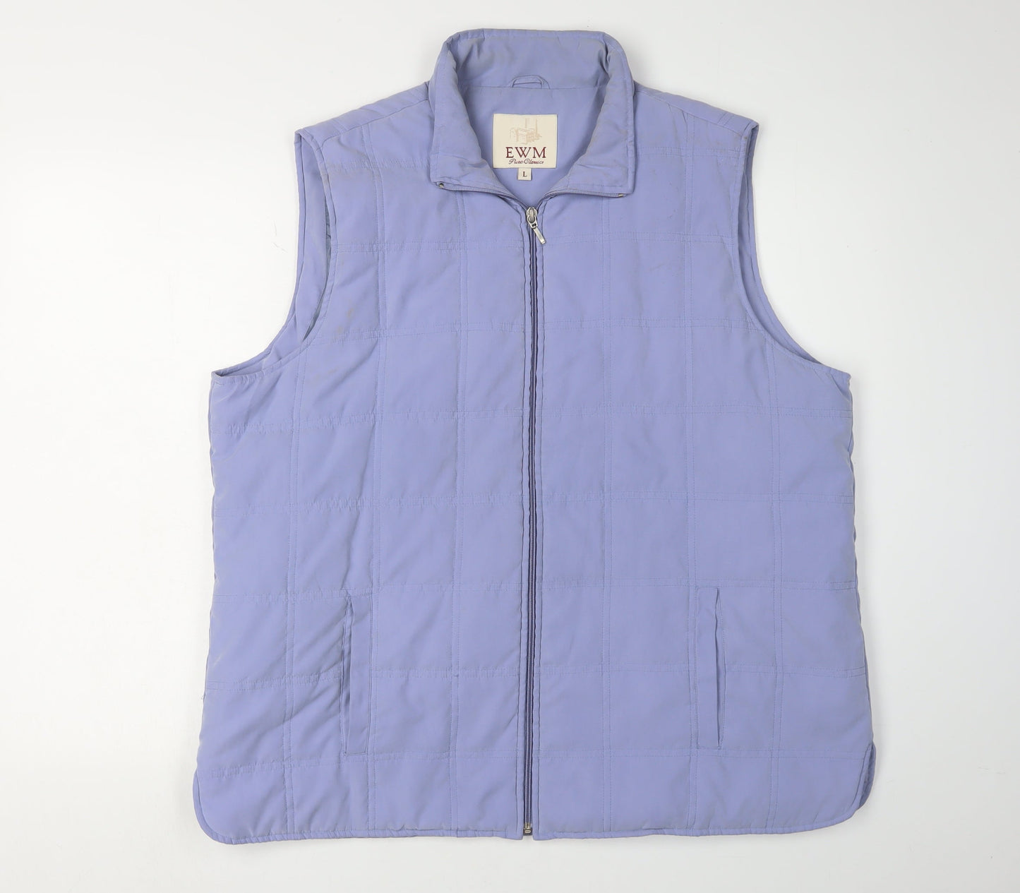Womens UK Size L EWM Purple Waistcoat