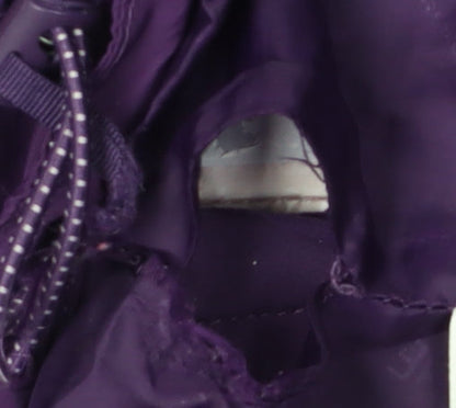 Womens UK Size 12 Mountain Warehouse Purple Parka Coat
