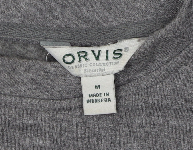 Orvis Grey M Sweatshirt for Unisex Adults