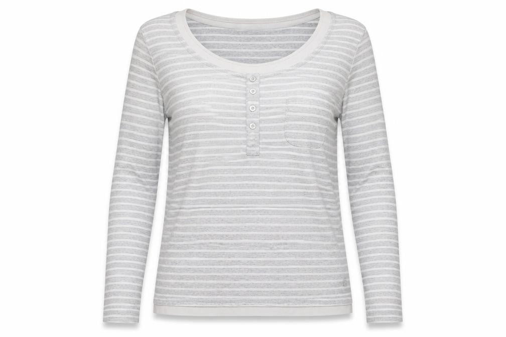 Womens UK Size 12 Maine Grey Jersey T-Shirt