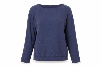 Womens UK Size 8 Fat Face Blue Basic T-Shirt