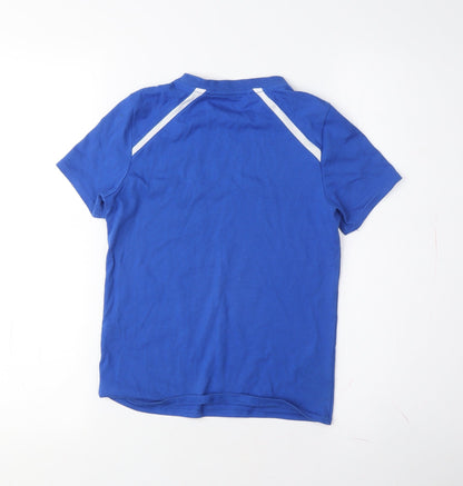 Umbro Boys Blue Football T-Shirt Size S