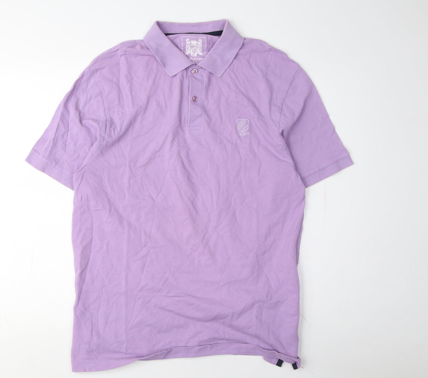 Austin Reed Men's Purple Polo Shirt L Casual