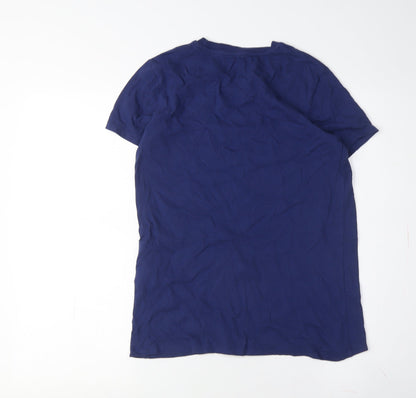 Unisex Adults UK Size XS Levi's Blue Basic T-Shirt