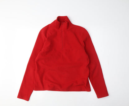GAP Women's Red Fleece Pullover, Small Size