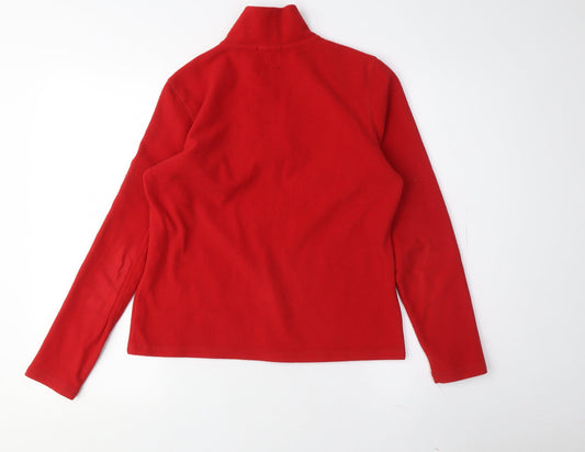 GAP Women's Red Fleece Pullover, Small Size