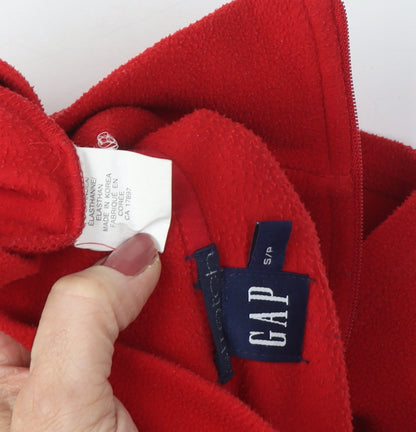 GAP Women's Red Fleece Pullover, Small Size