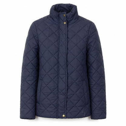 Womens UK Size 12 Brave Soul Blue Quilted Coat