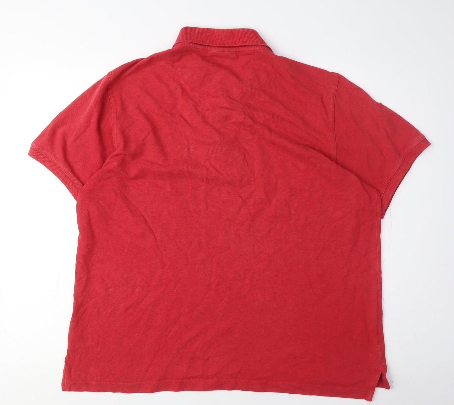 Pierre Cardin Men's Red XL Polo Shirt Short Sleeve