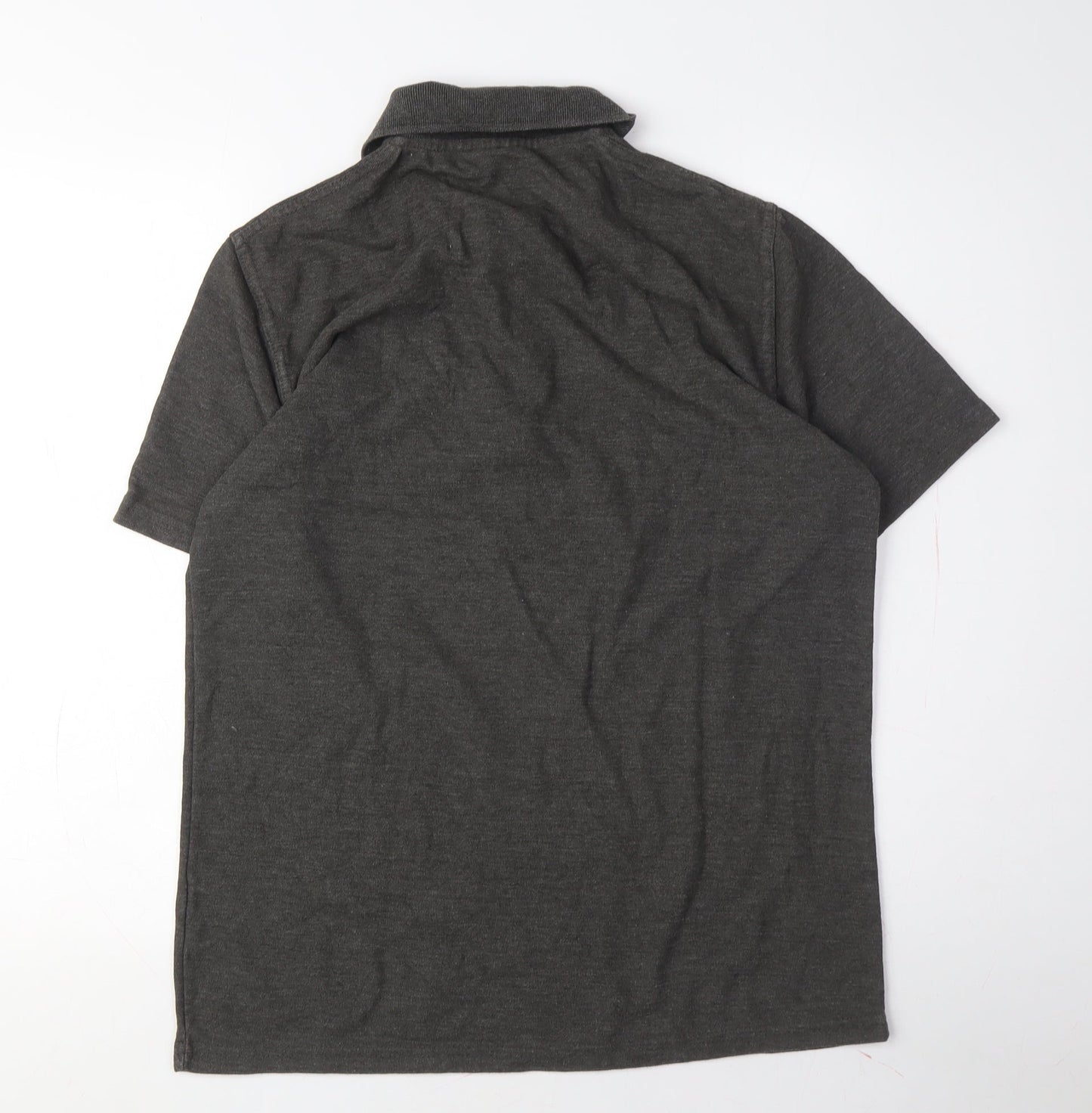 Pro RTX Men's Grey Polo Shirt M Short Sleeve Casual