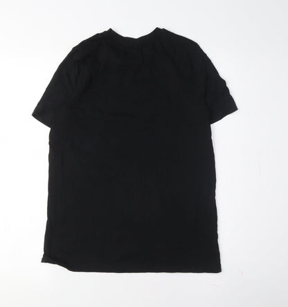 Nerf Boys Black Graphic T-Shirt, XL, Casual Style