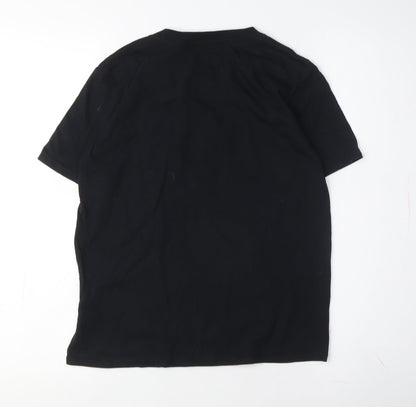 UFC Boys' Black Graphic T-Shirt 9-11 Years