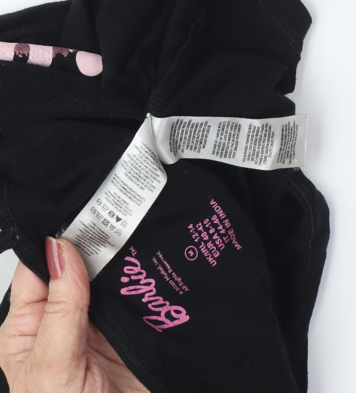 Barbie Women's Black Camisole Tank Top M