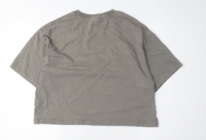 Superdry Unisex Grey T-Shirt L - Casual Comfort