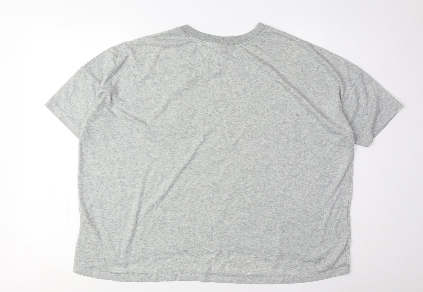 Nike Unisex Grey M Jersey T-Shirt, Regular Fit