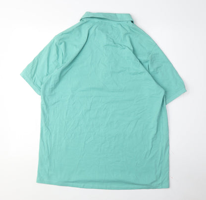 James Pringle Men's Green Polo Shirt M Casual