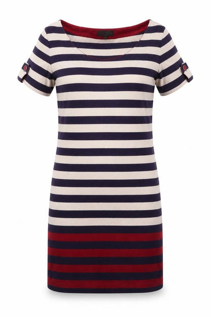 Great Plains Women's Multicolour Striped Shift Dress S