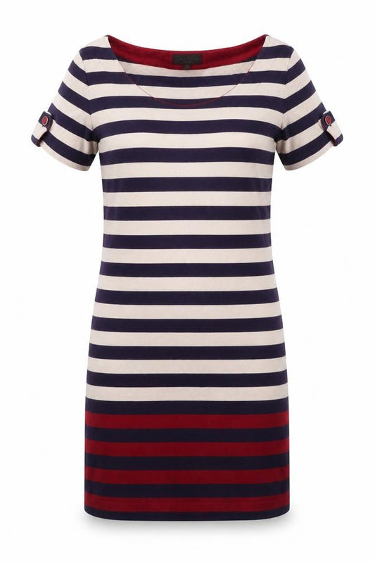 Great Plains Women's Multicolour Striped Shift Dress S
