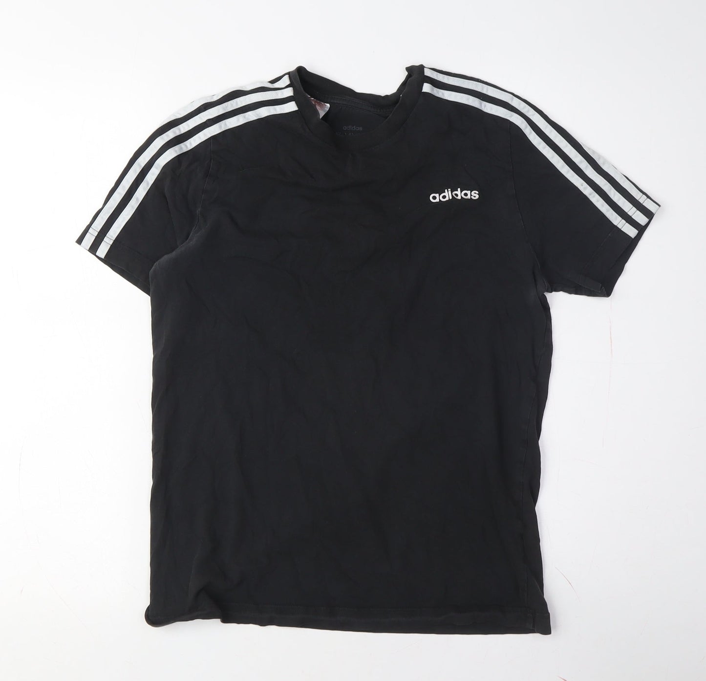 Adidas Men's Black M T-Shirt, Short Sleeve, Logo