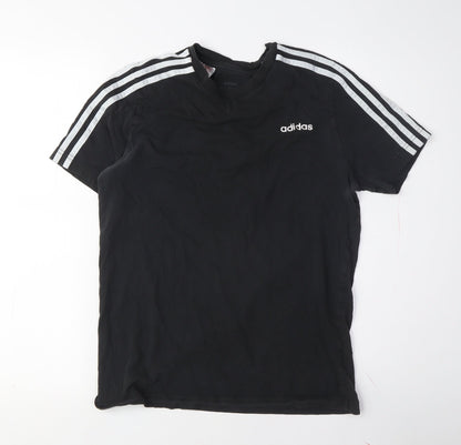 Adidas Men's Black M T-Shirt, Short Sleeve, Logo