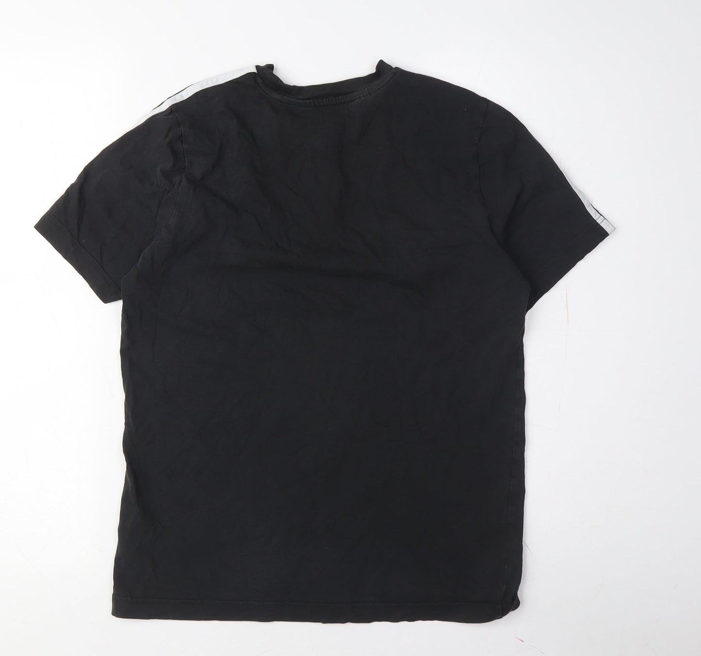 Adidas Men's Black M T-Shirt, Short Sleeve, Logo