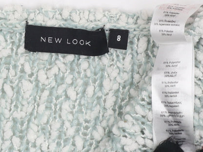 Womens UK Size 8 New Look Blue Pullover Jumper