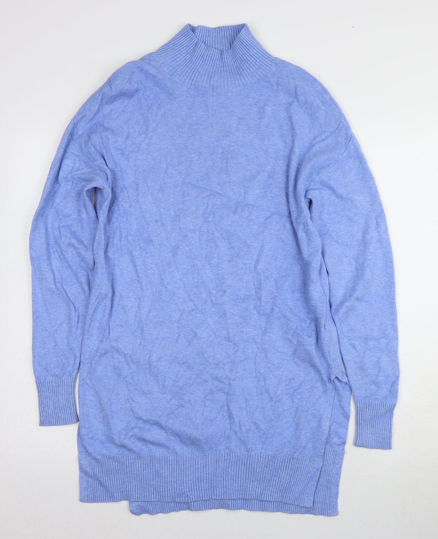 Womens UK Size XS Marks and Spencer Blue Pullover Jumper