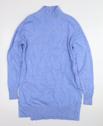 Womens UK Size XS Marks and Spencer Blue Pullover Jumper