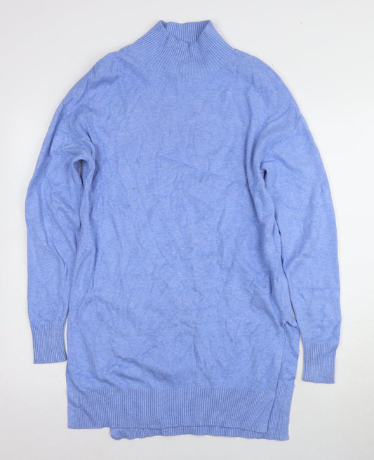 Womens UK Size XS Marks and Spencer Blue Pullover Jumper