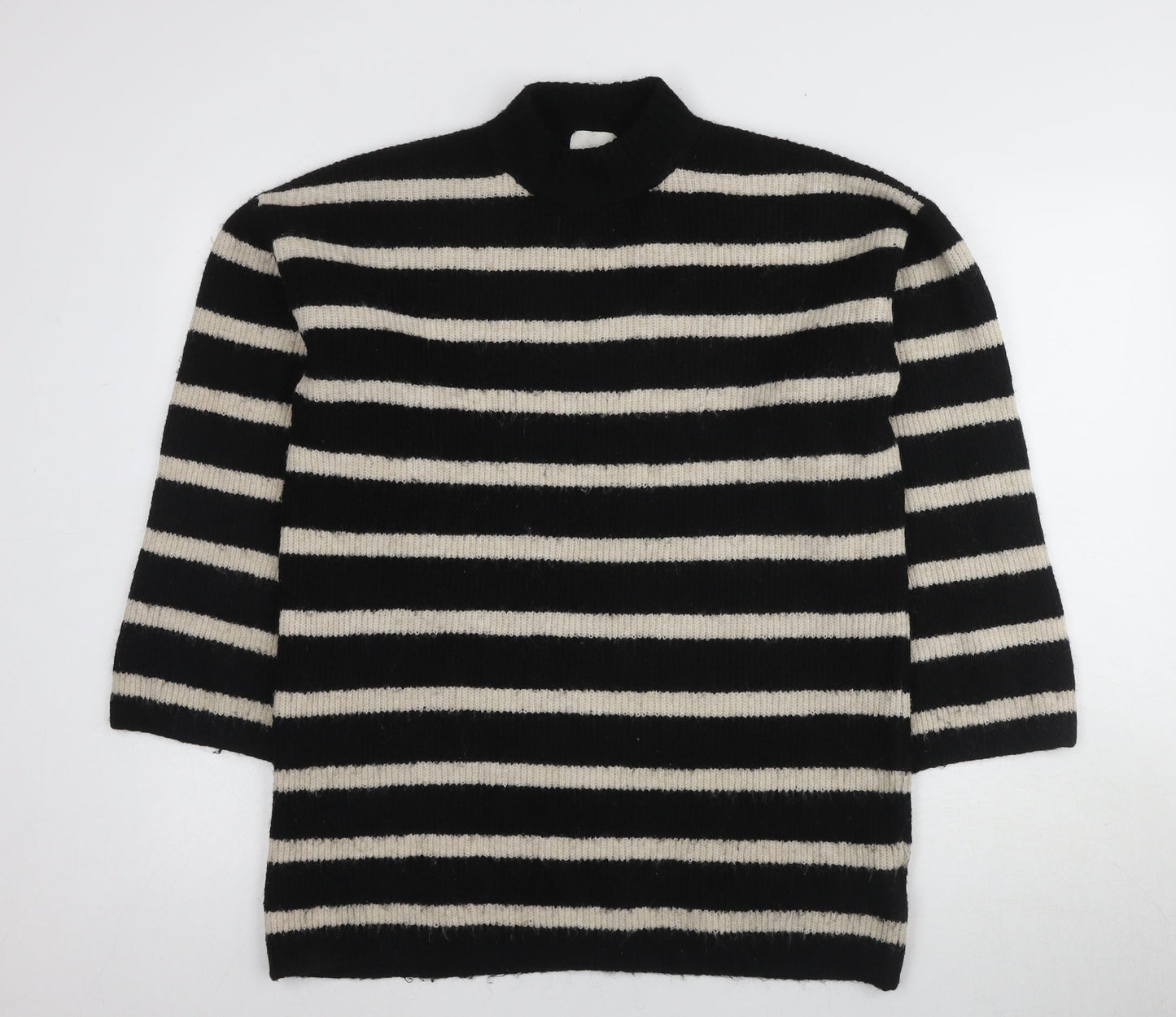 Womens UK Size S H&M Black Pullover Jumper
