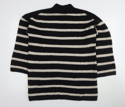 Womens UK Size S H&M Black Pullover Jumper