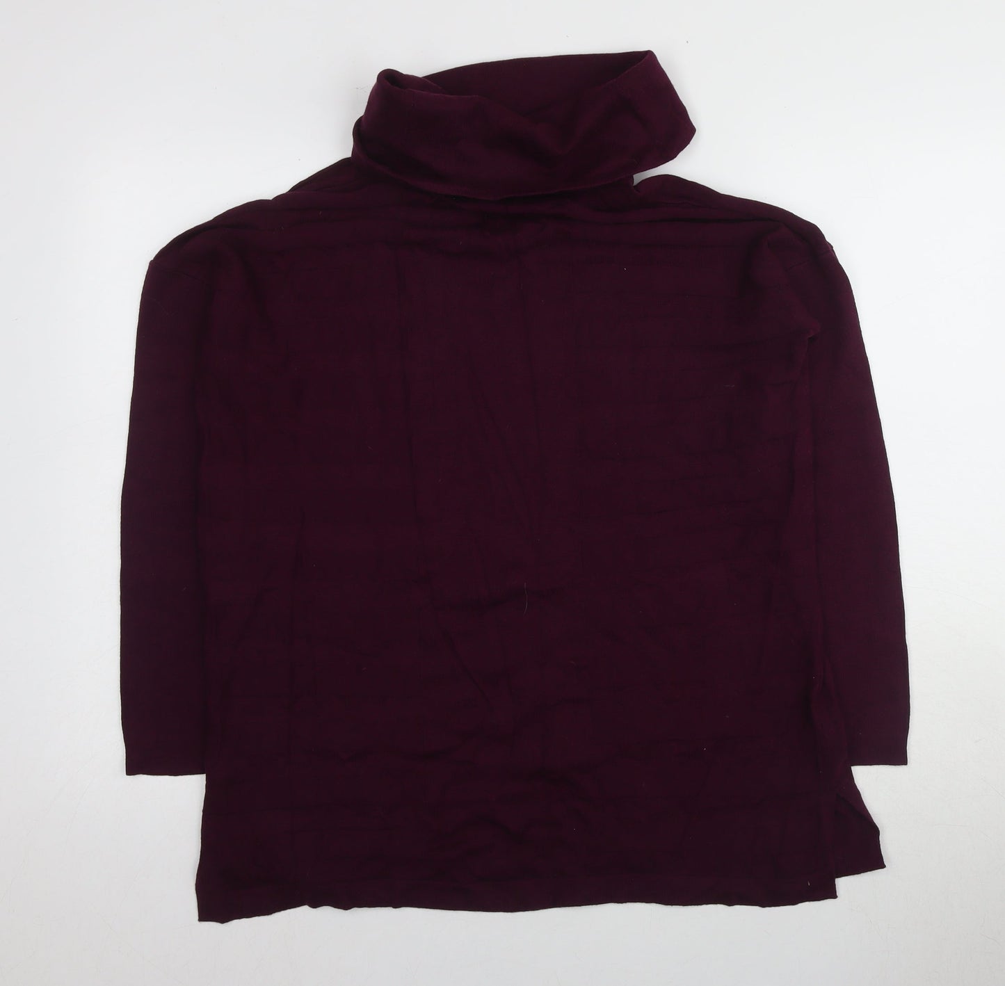 Womens UK Size 12 Marks and Spencer Purple Pullover Jumper