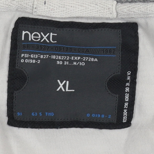 Next Men's Blue Striped Henley Jumper XL